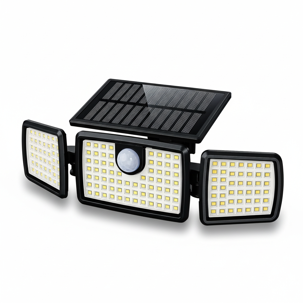 Solar Lights Outdoor Waterproof 2 Pack Motion Sensor Flood Lights