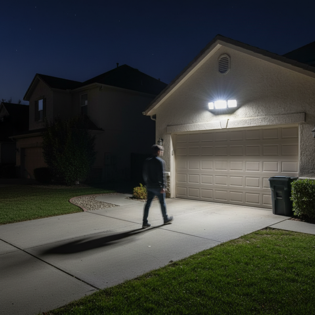 Solar Lights Outdoor Waterproof 2 Pack Motion Sensor Flood Lights