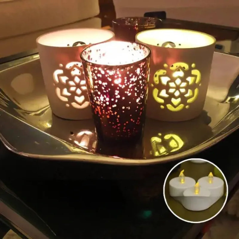 Flameless Tea Lights Candles-Sparklie Lights
