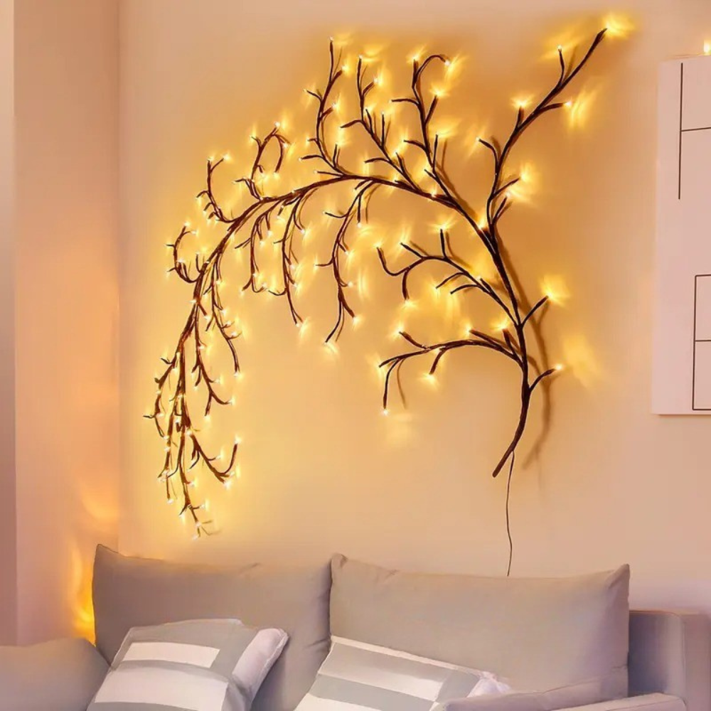 Bendable LED Willow Vine String Lights