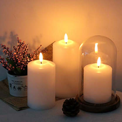 Flameless Flickering LED Candles | Waterproof Realistic Dancing LED Flames-Sparklie Lights