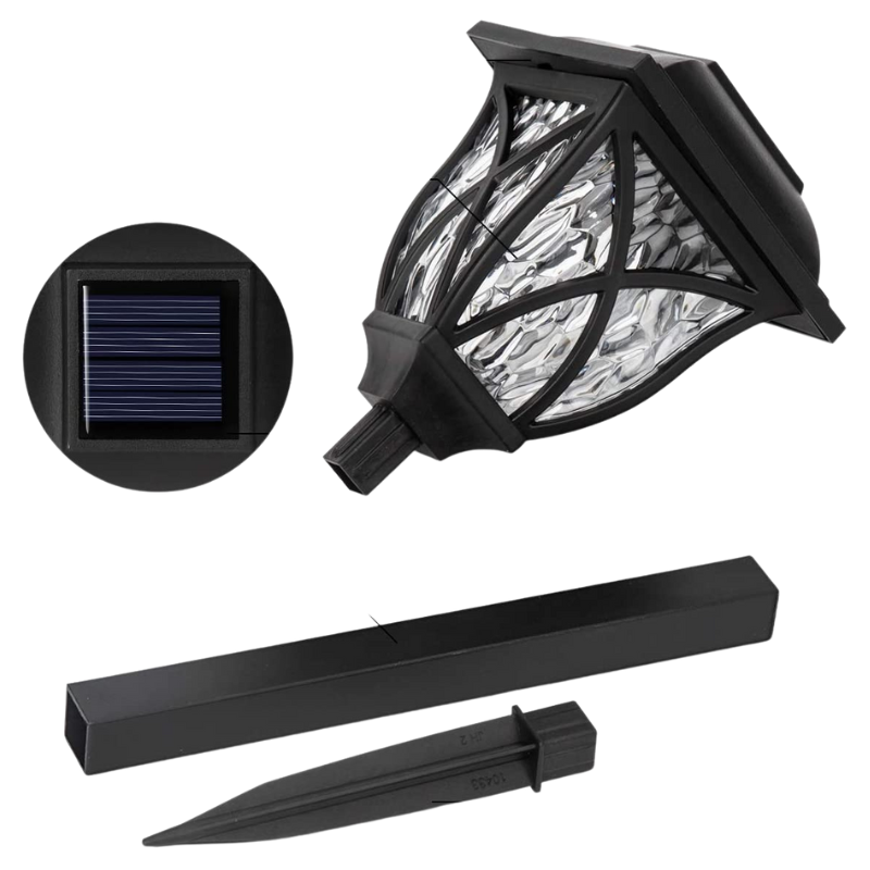 6 Pack LED Solar Landscape Pathway Lights-Sparklie Lights