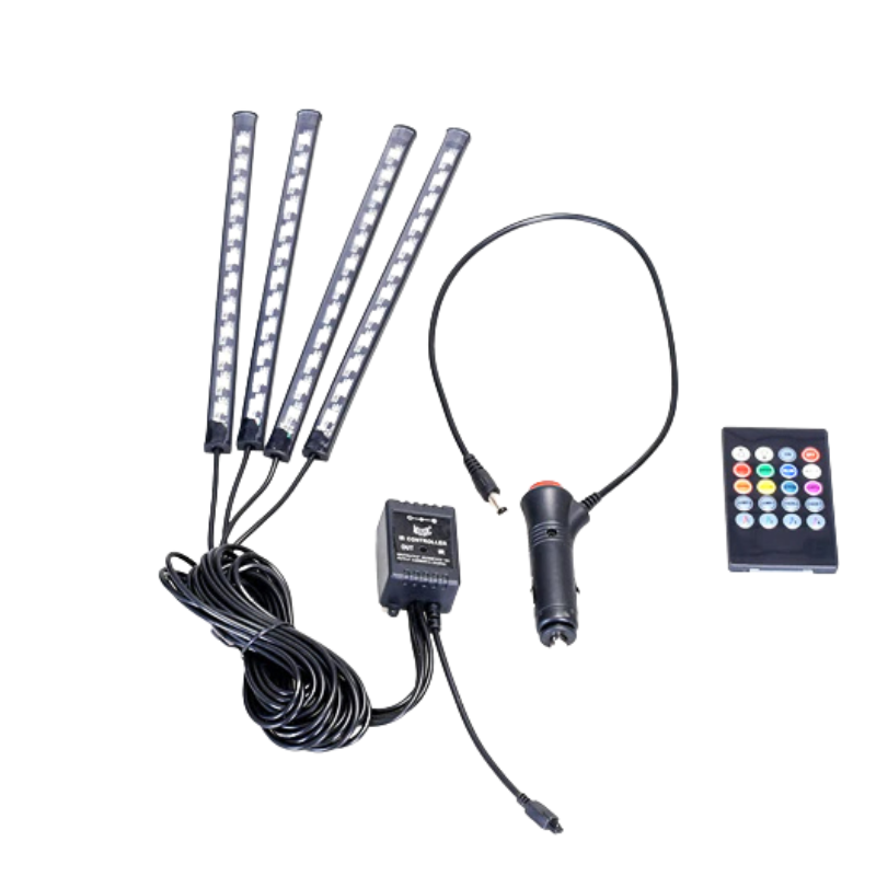 LED Controllable Ambient Car Light With Lighter-Sparklie Lights