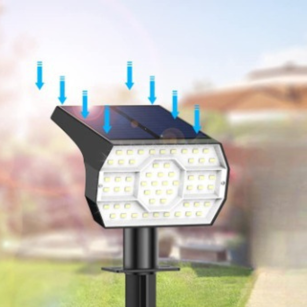 Waterproof 56 LED Solar Garden Pathway Lights-Sparklie Lights