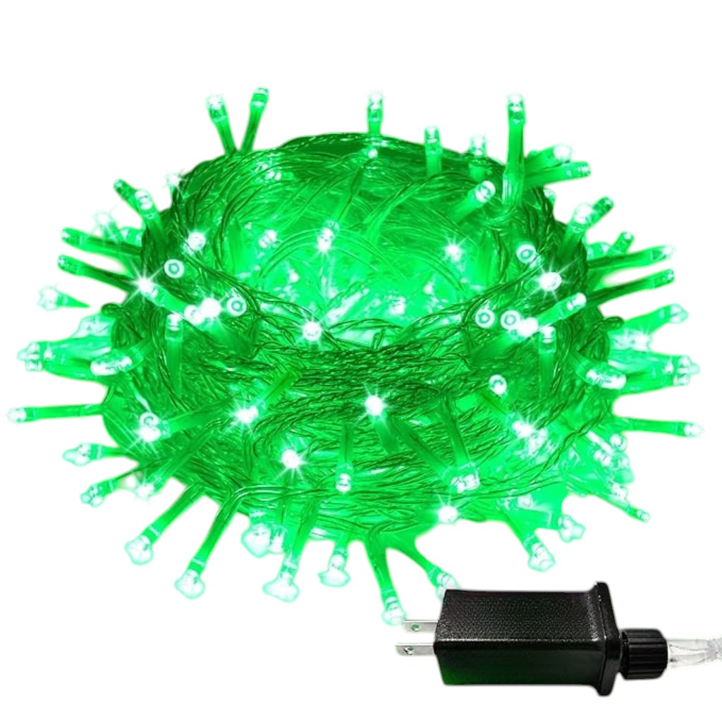 33ft Christmas String Lights With 100 LEDs And 8 Lighting Modes For Decor