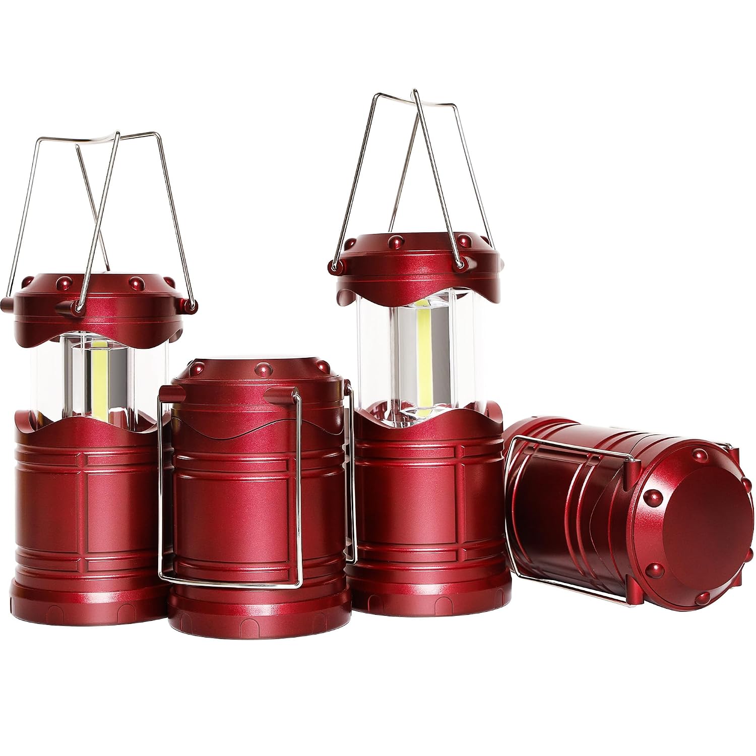 Portable LED Camping Lantern Set For Outdoor Use