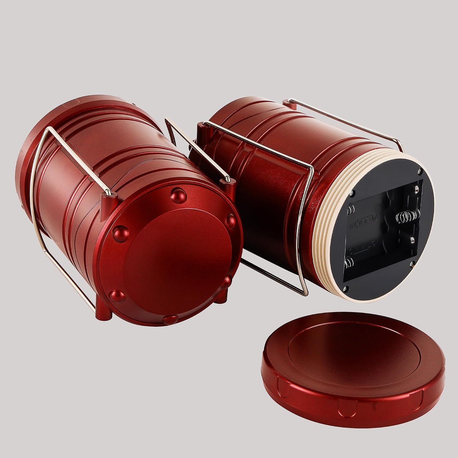 Portable LED Camping Lantern Set For Outdoor Use