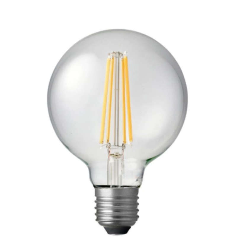 12W G95 Clear Dimmable LED Globe (E27) In Warm White-Sparklie Lights