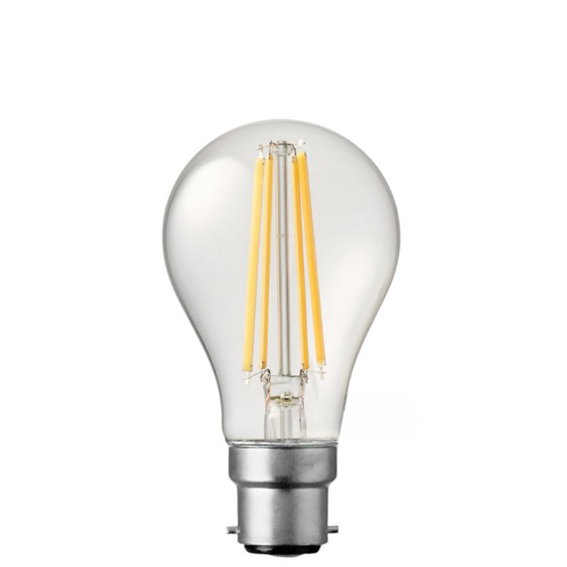 12W GLS Dimmable LED Bulb (B22) Clear in Natural White-Sparklie Lights