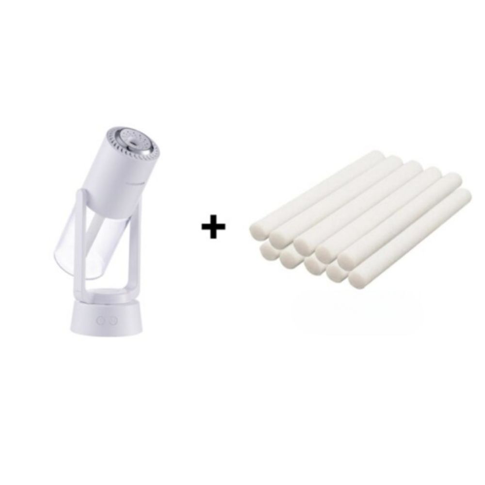 Wireless Auto Rotating Magic Shadow Humidifier-Sparklie Lights