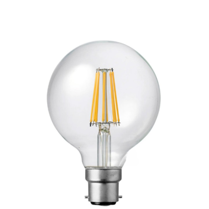 14W G95 Clear Dimmable LED Globe (B22) in Natural White-Sparklie Lights