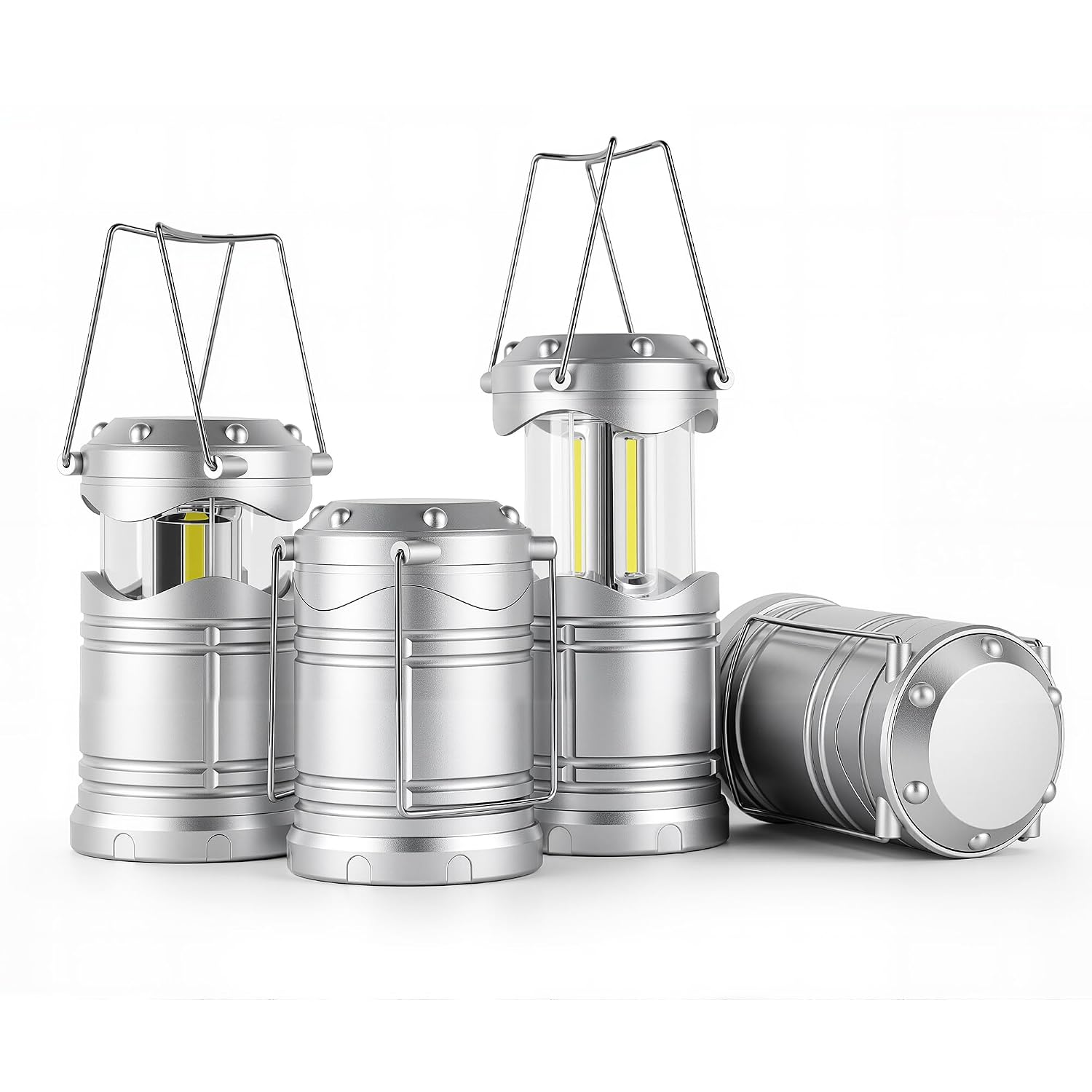 Portable LED Camping Lantern Set For Outdoor Use