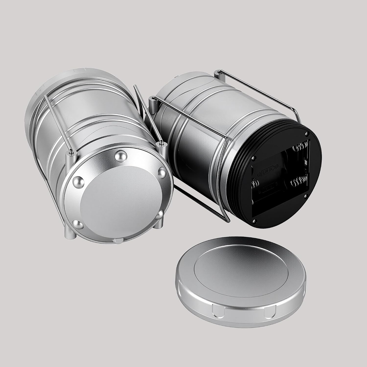 Portable LED Camping Lantern Set For Outdoor Use