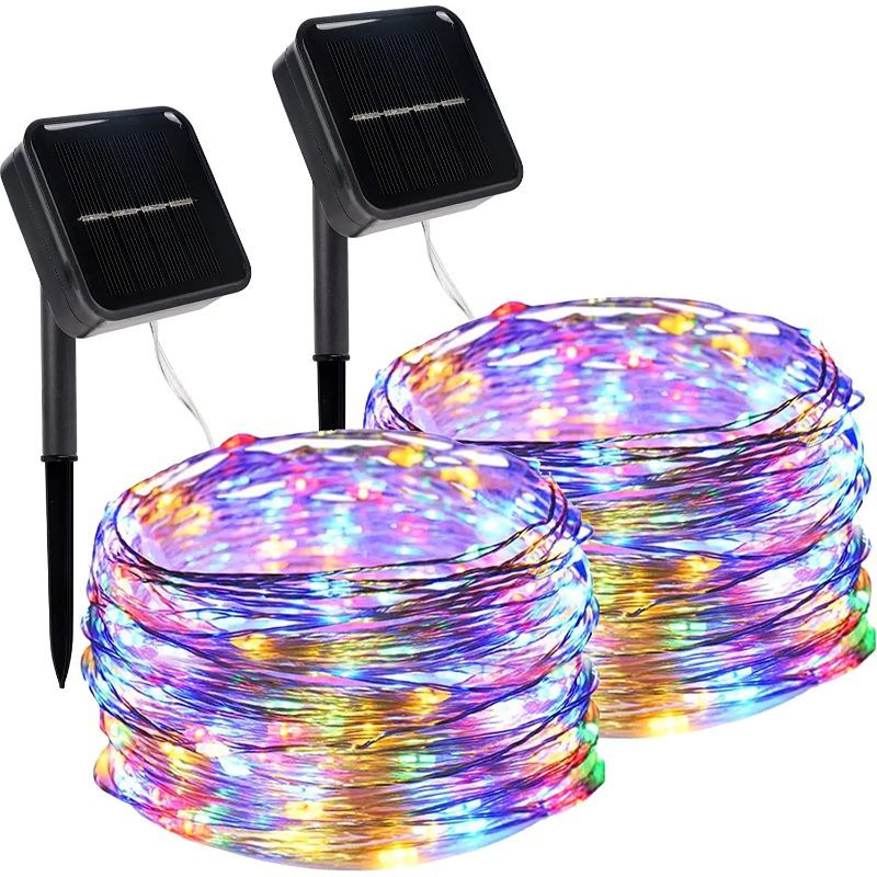 2 Pack Outdoor Decorative Fairy LED Lights-Sparklie Lights