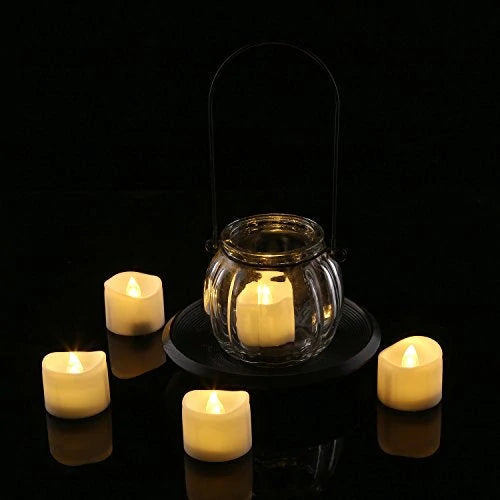 Flameless LED Tea Light, Pack of 12-Sparklie Lights