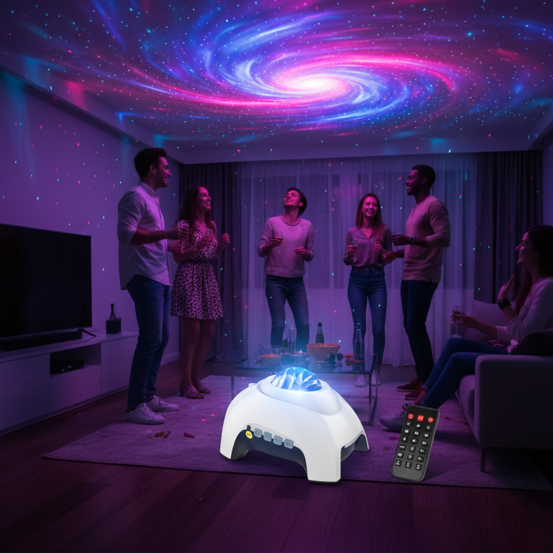 Northern Galaxy Light Aurora Projector with Remote and Bluetooth