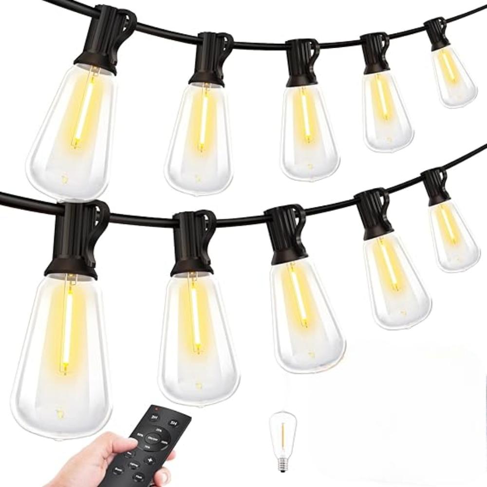 Outdoor Patio String Lights With Waterproof Build-Sparklie Lights