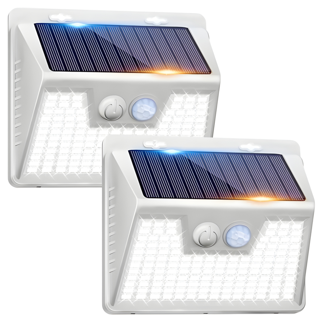 140 LED Solar Powered Waterproof Fence Light