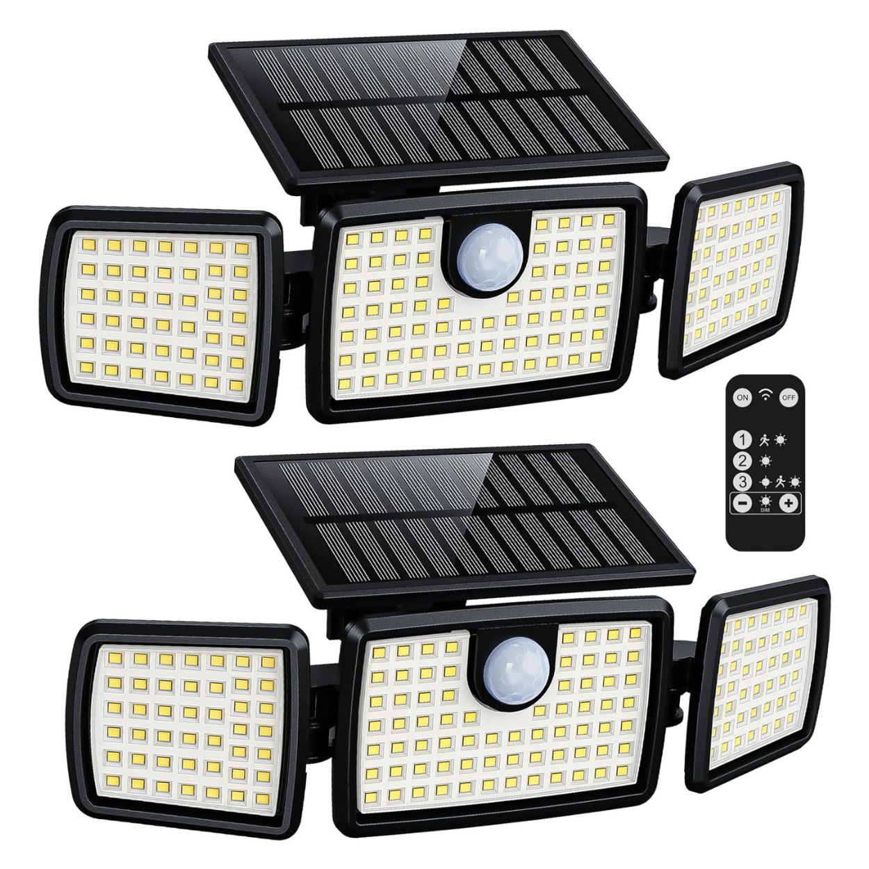 Outdoor Solar Flood Lights For Security And Night Lighting