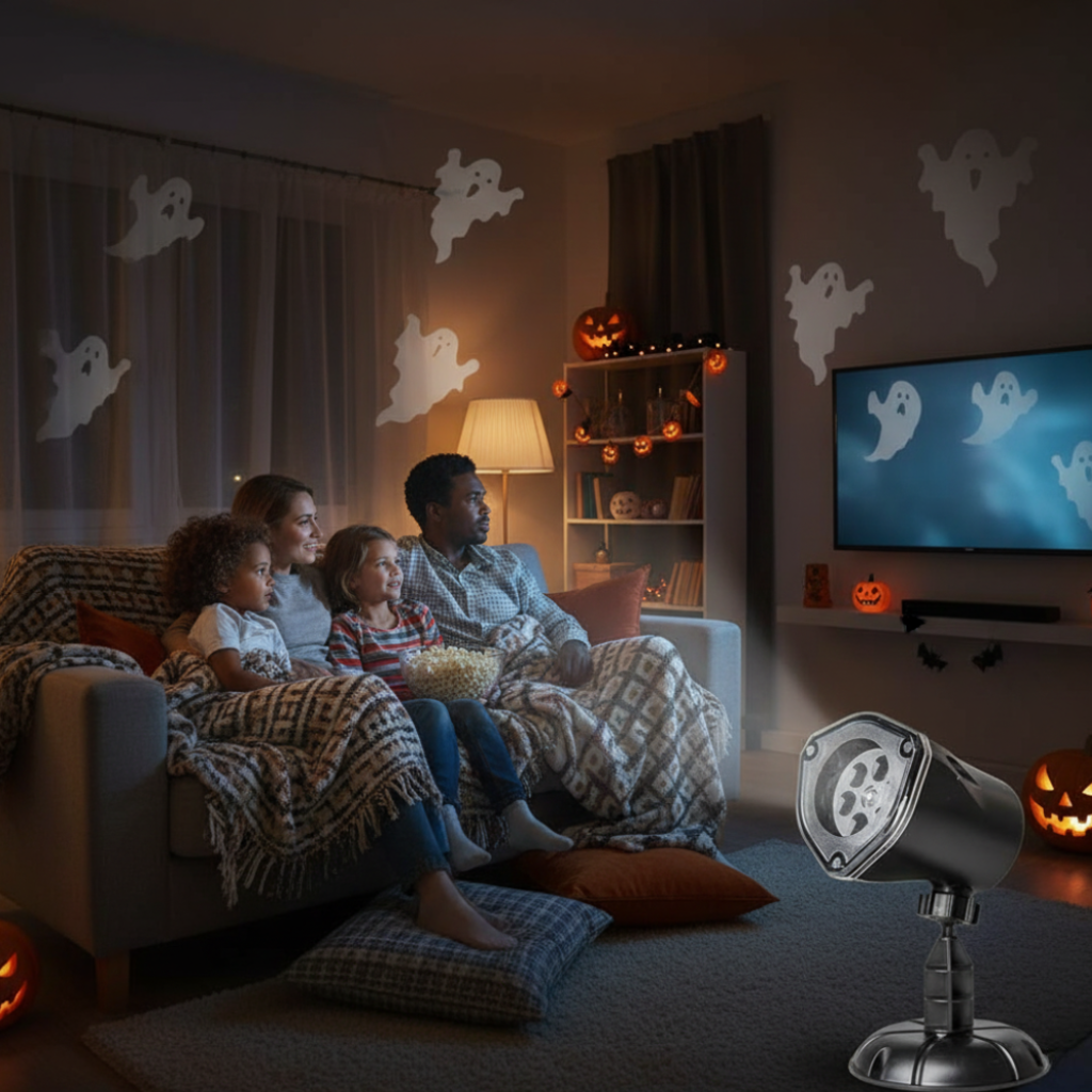 Rotating Halloween Outdoor Projection Lights