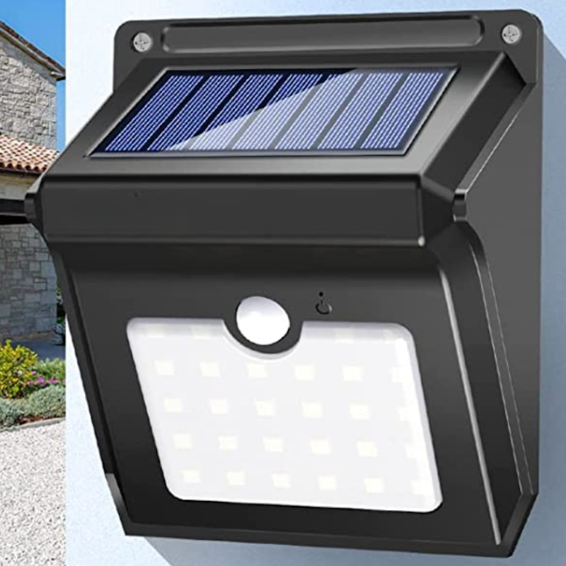 Pack of 4 Solar Outdoor Wireless Motion Sensor Lights-Sparklie Lights