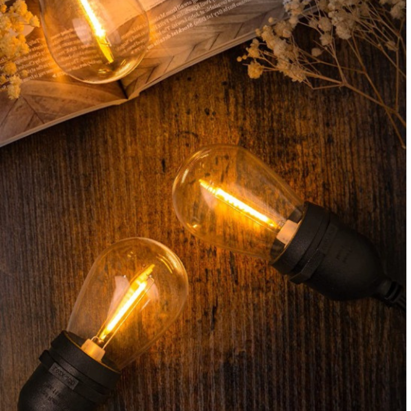 LED Outdoor 48FT String Lights-Sparklie Lights