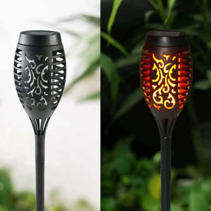 Solar Flame LED Torch Lights-Sparklie Lights