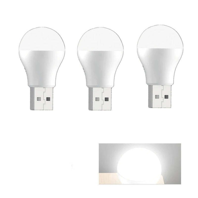 USB Plug Powered LED Bulb Light-Sparklie Lights