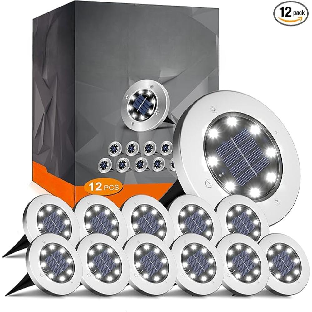 Waterproof Solar Ground Lights For Lawn-Sparklie Lights