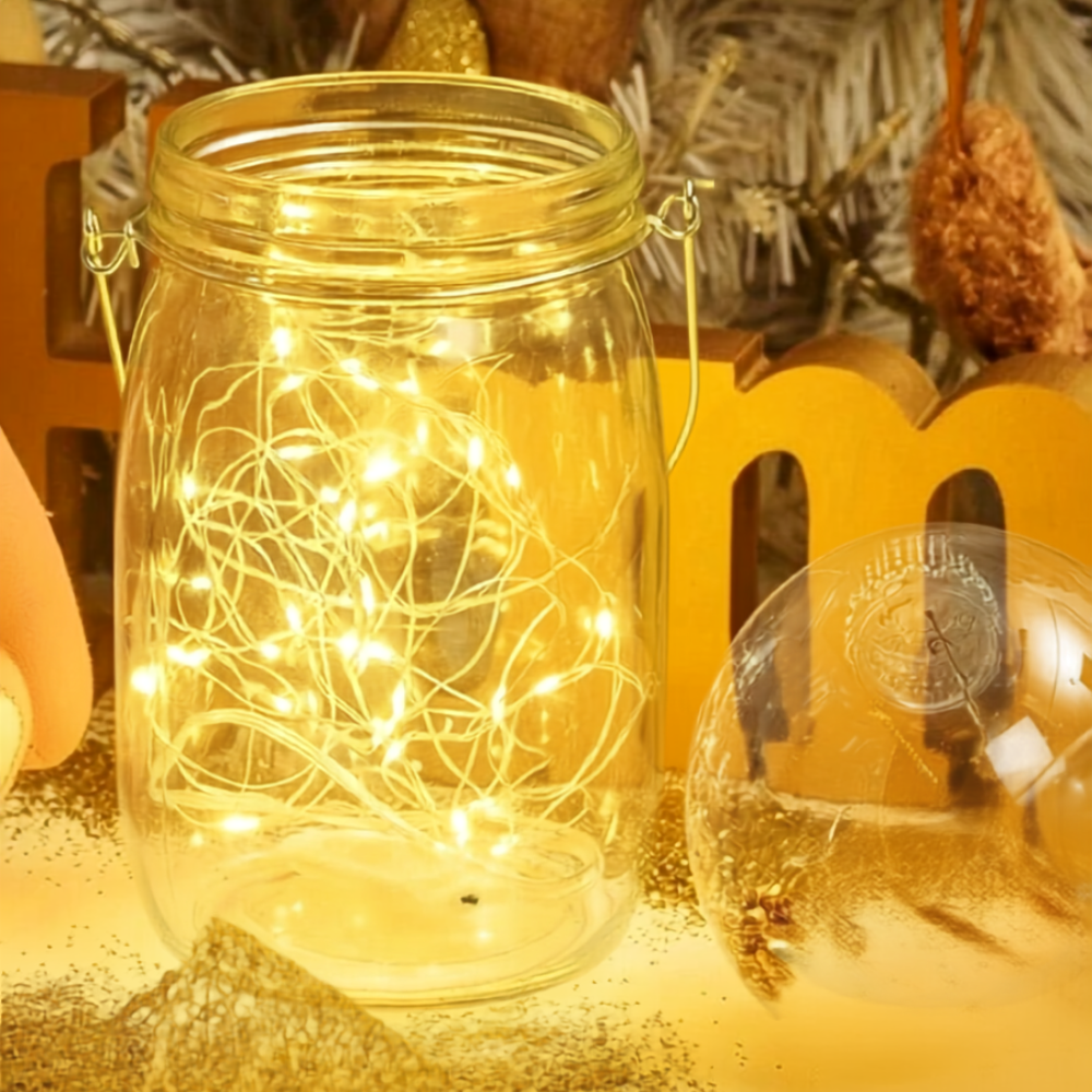 Party Outdoor Wedding Firefly String Lights Christmas Glow