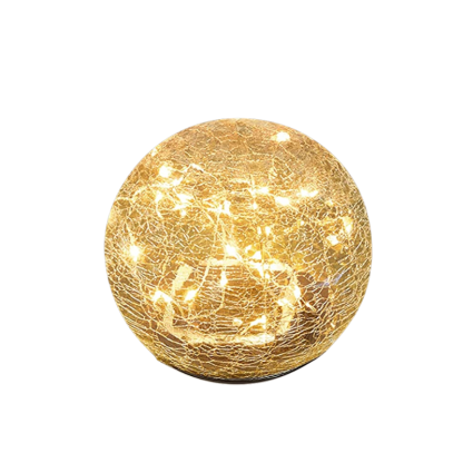 Cracked Glass Ball Garden Solar Lights-Sparklie Lights