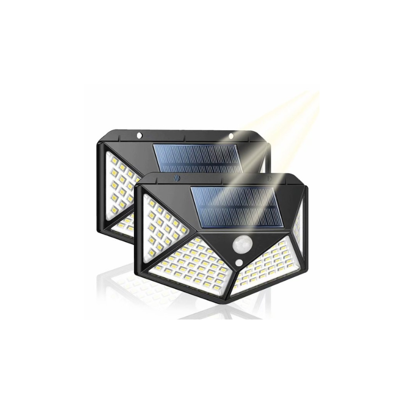 100 LED Solar Outdoor Wall Lights-Sparklie Lights