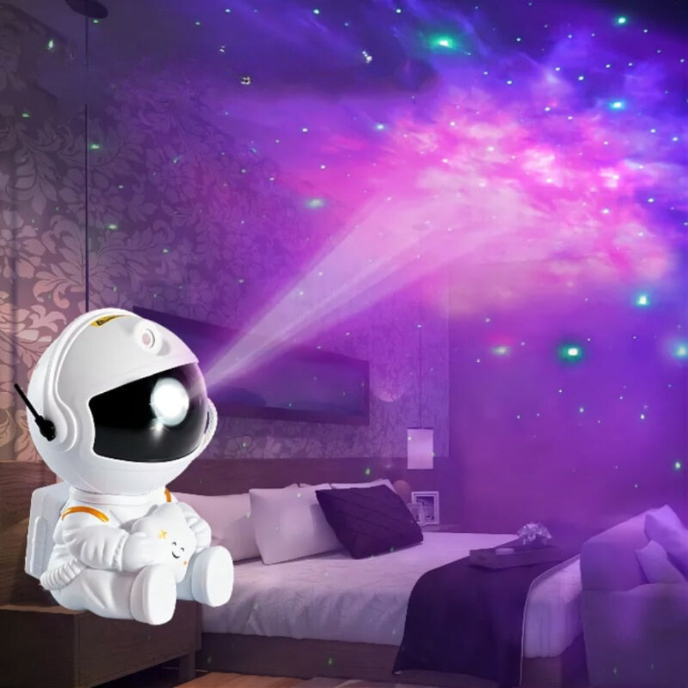 Astronaut Galaxy Projector With Remote Control-Sparklie Lights
