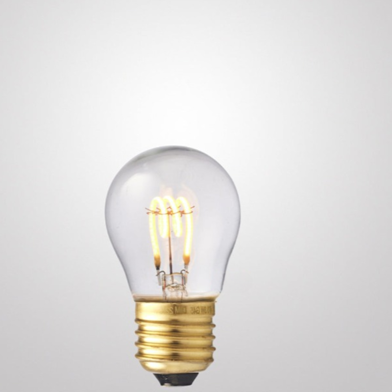 3W Fancy Round Dimmable Tre Loop LED Bulb (E27) in Extra Warm White-Sparklie Lights