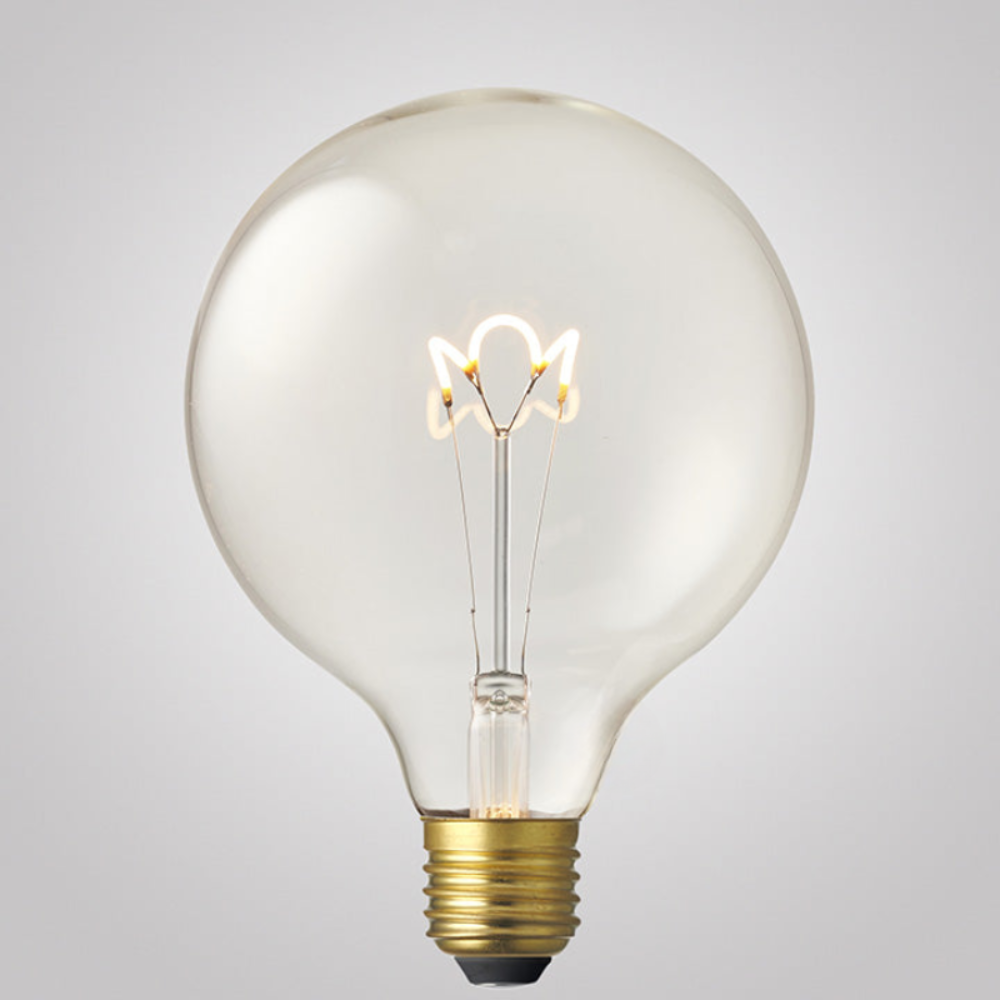 3W G125 Dimmable LED Bulb (E27) in Extra Warm White-Sparklie Lights