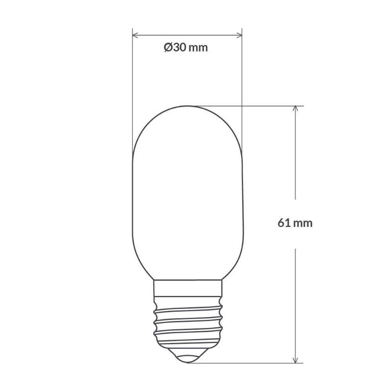 3W Pilot Dimmable LED Bulb (E27) In Warm White-Sparklie Lights
