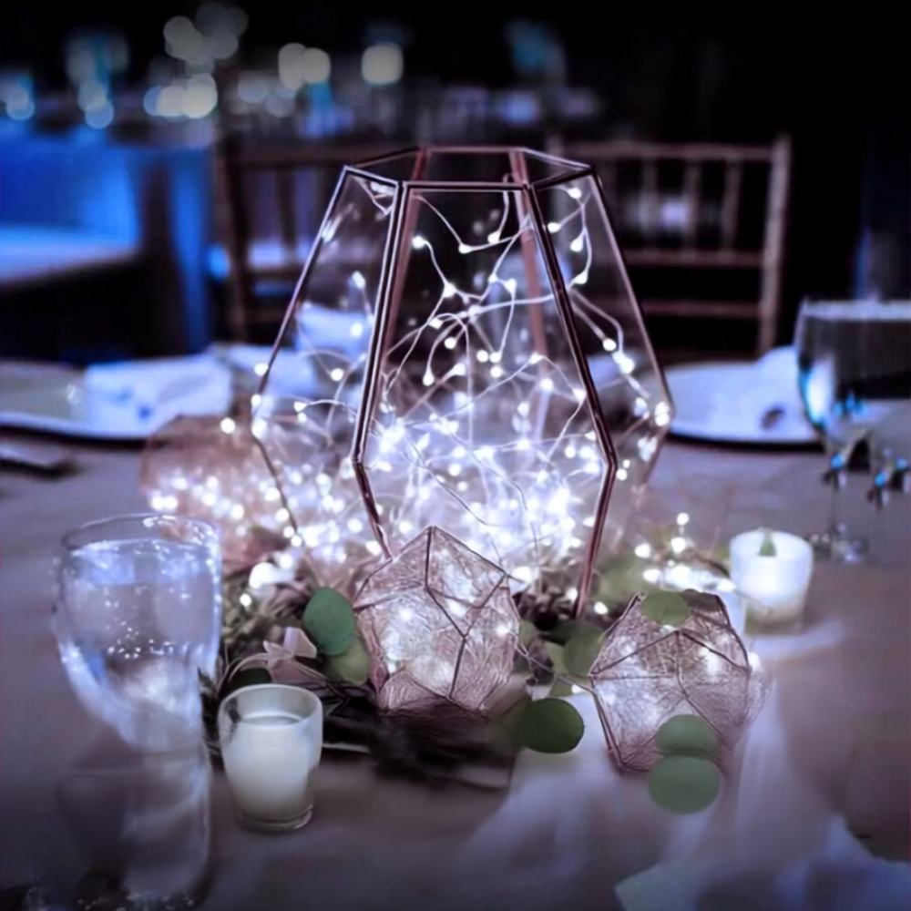 Party Outdoor Wedding Firefly String Lights Christmas Glow