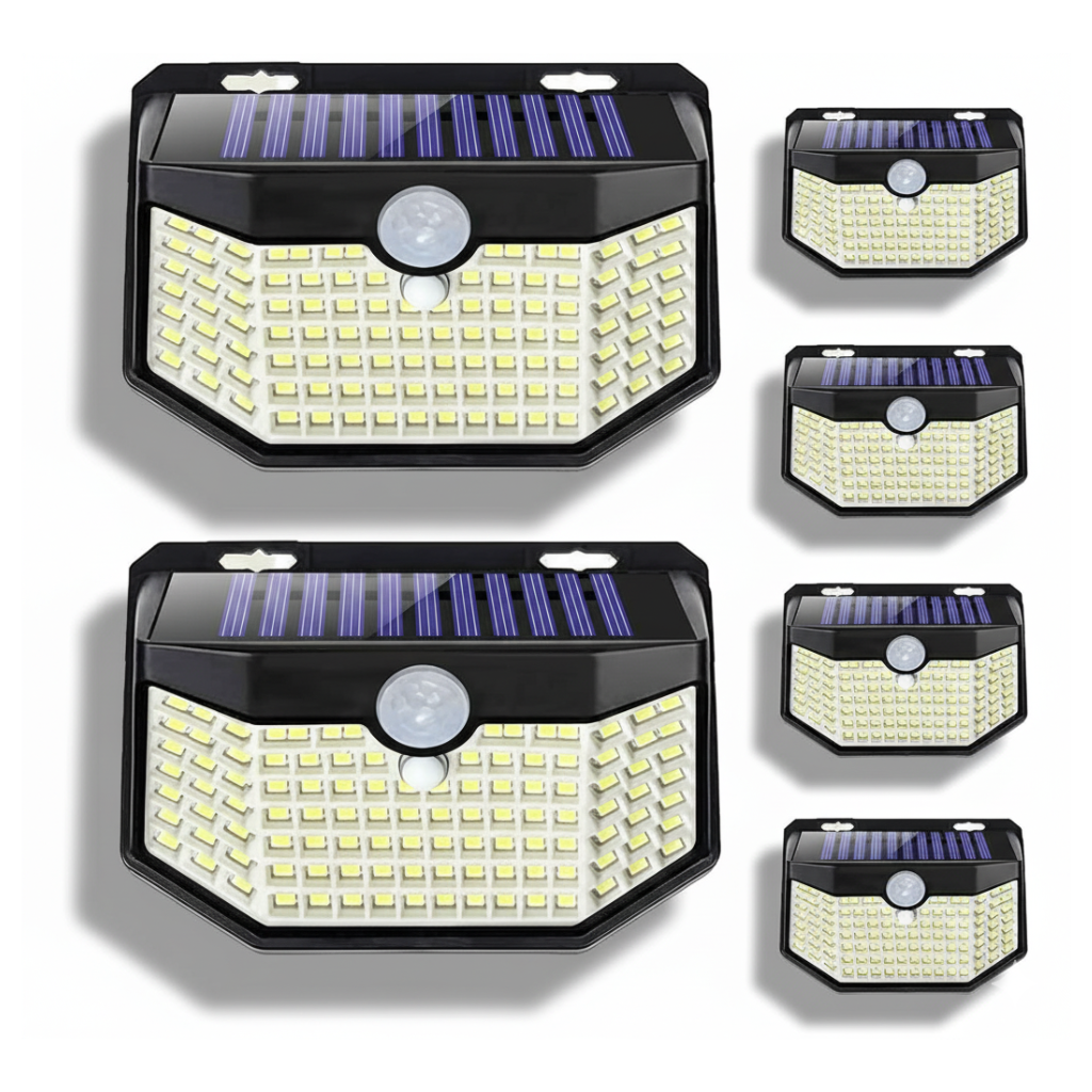 120 LED Outdoor Solar Lights With Motion Sensor