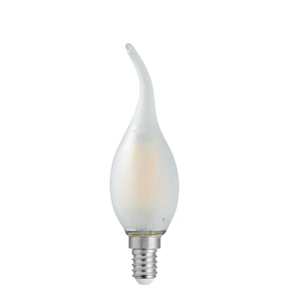 4W Flame Tip Candle Dimmable LED Bulb (E14) Frost in Natural White-Sparklie Lights