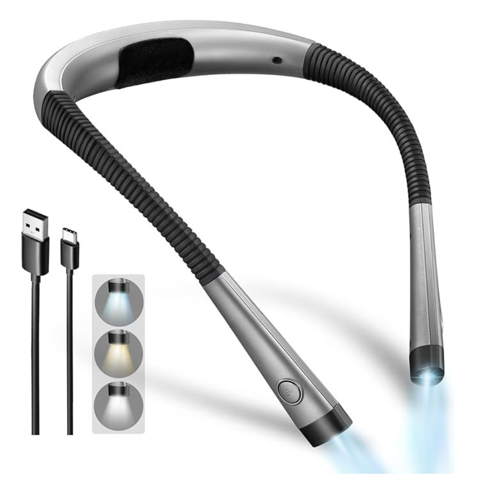 Bendable LED Reading Light With Rechargeable Battery-Sparklie Lights