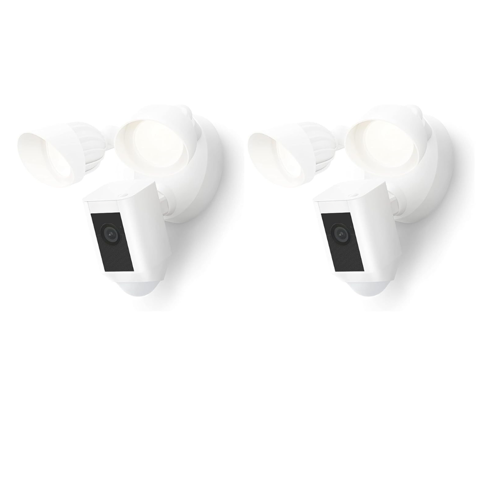 Floodlight Cam Wired Plus with Motion Detection And HD Monitoring