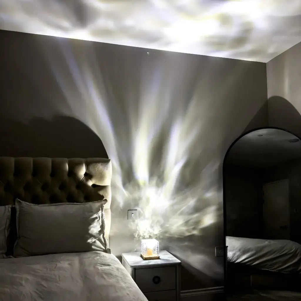 Luminous Cube Lamp with Dynamic LED Light Display-Sparklie Lights