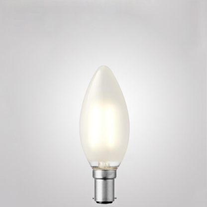 4W Candle Dimmable LED Bulb (B15) Frosted in Natural White-Sparklie Lights
