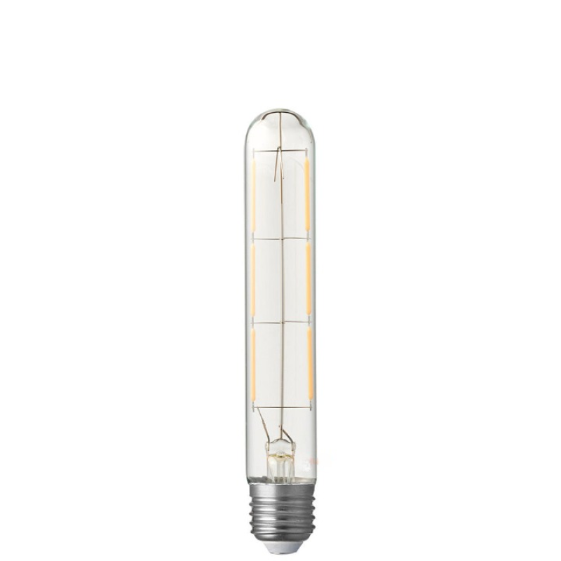 4W Medium Tube LED Bulb (E27) Clear in Warm White-Sparklie Lights