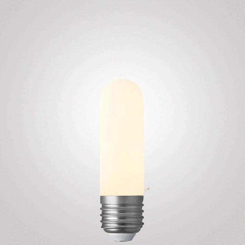 4W Tubular Dimmable LED Light Bulb (E27) Matte White-Sparklie Lights