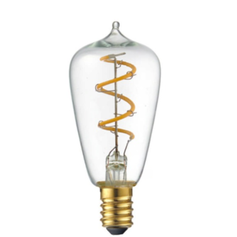 3W Mini Edison Spiral LED Bulb (E14) in Extra Warm White-Sparklie Lights