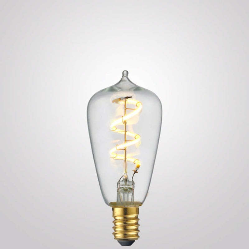 3W Mini Edison Spiral LED Bulb (E14) In Extra Warm White-Sparklie Lights