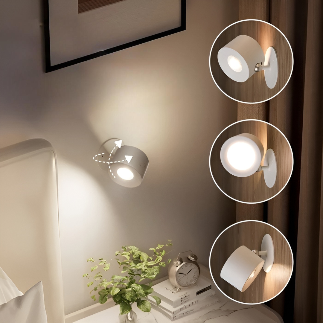 Smart Halo Lux Rechargeable LED Light With Dual Modes And Sensor Control