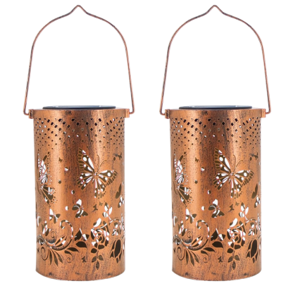 Hummingbird Solar Garden Lantern Light