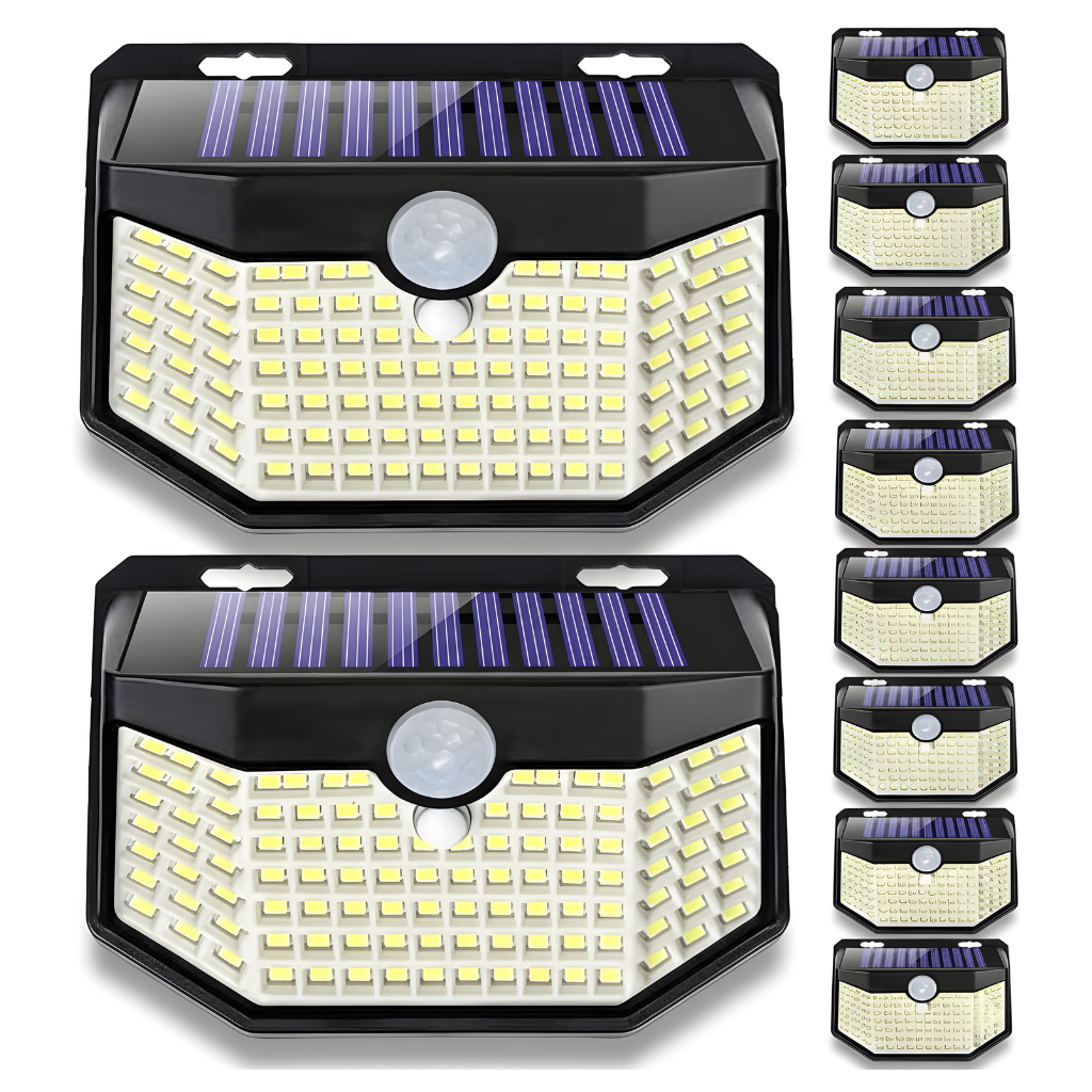 120 LED Outdoor Solar Lights With Motion Sensor